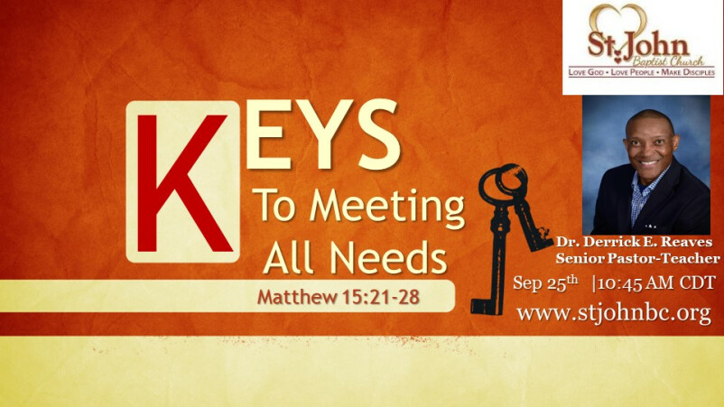 Keys To Meeting All Needs