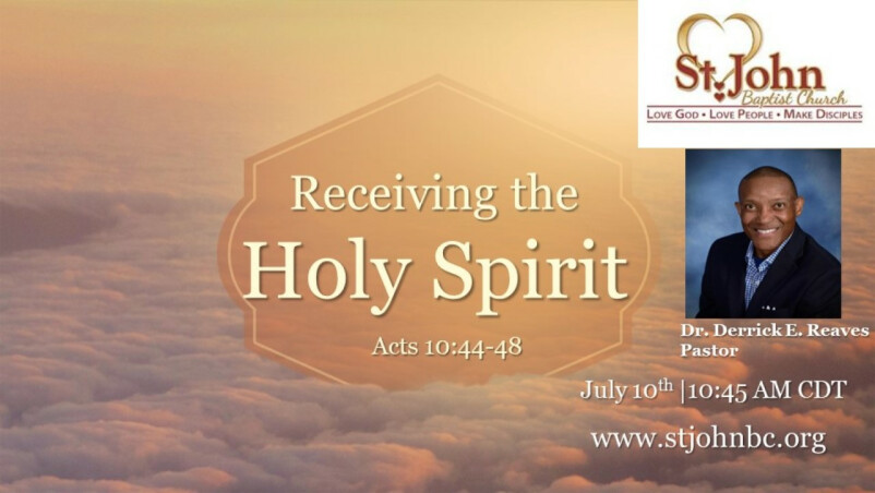 Receiving The Holy Spirit