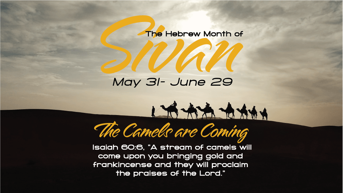 HEBREW MONTH OF SIVAN MAY 31 JUNE 29 2022 Destiny Ministries KS