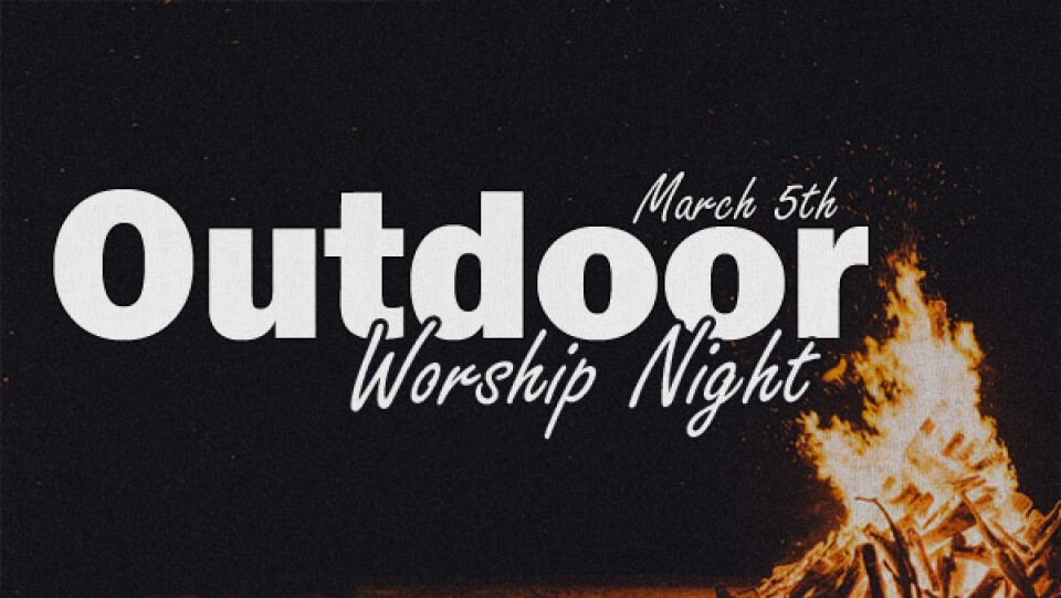 Outdoor Worship Night