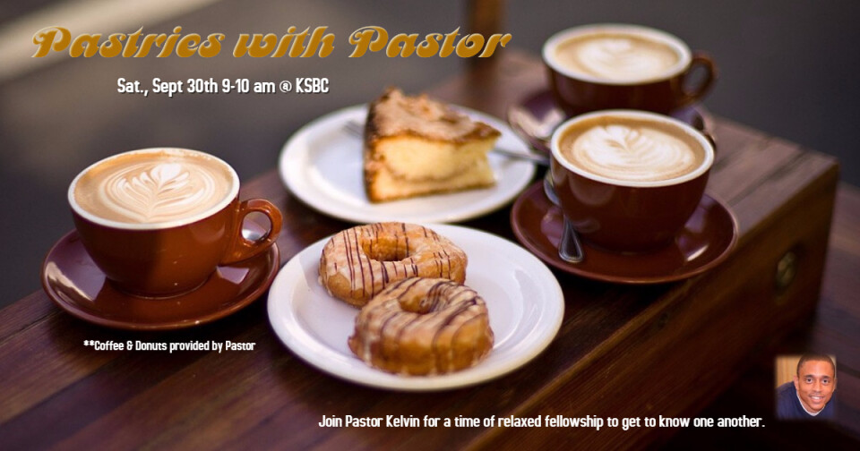Pastries with Pastor