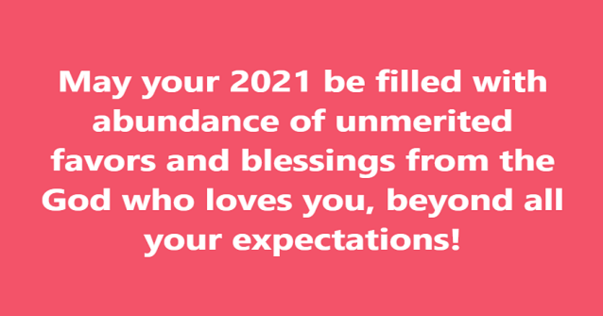 New Year Blessings Our Blog Amazing Love Ministries