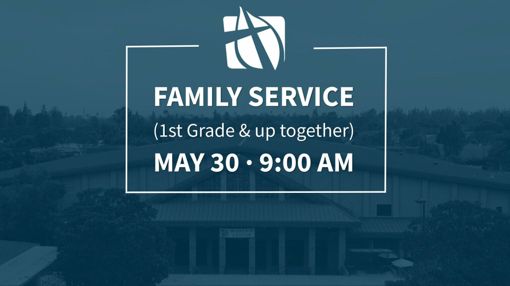 Family Service with Baptisms & Annual Meeting