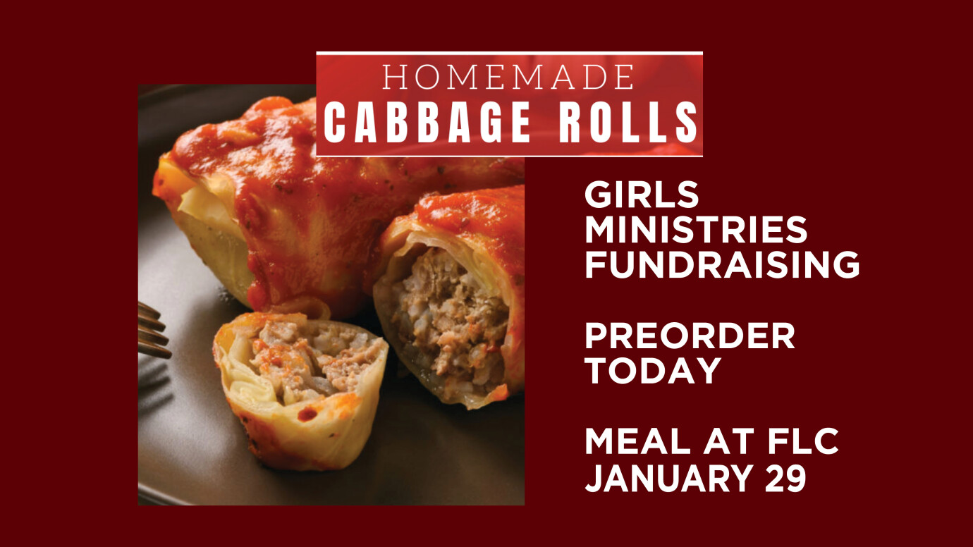 Cabbage Roll Dinner Fundraiser