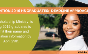2019 Scholarship Application Information