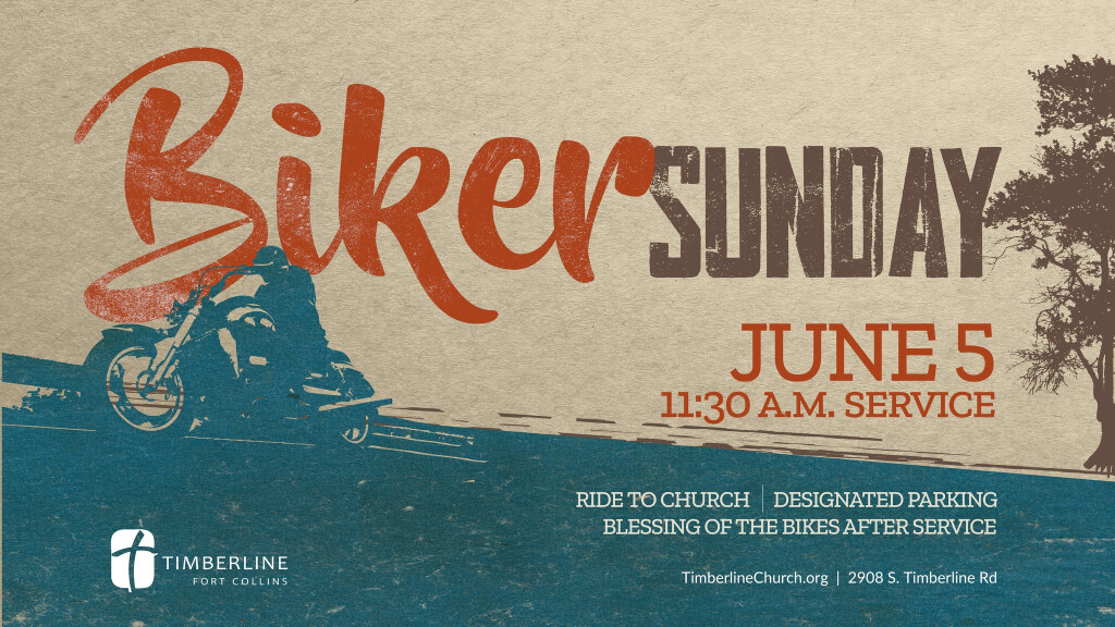 "Biker Sunday" Dary Northrop at Timberline Church