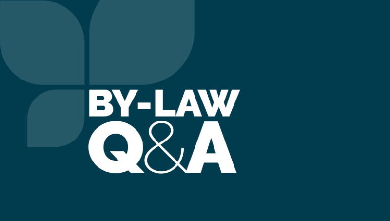 By-laws Q&A Session 2