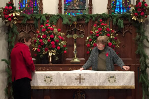 Christmas 2017 altar