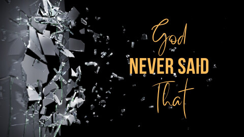 God Never Said That | God Will Not Give You More Than You Can Handle
