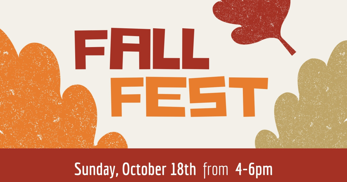 Fall Fest October 18th 4 6pm Vineyard Church Delaware County