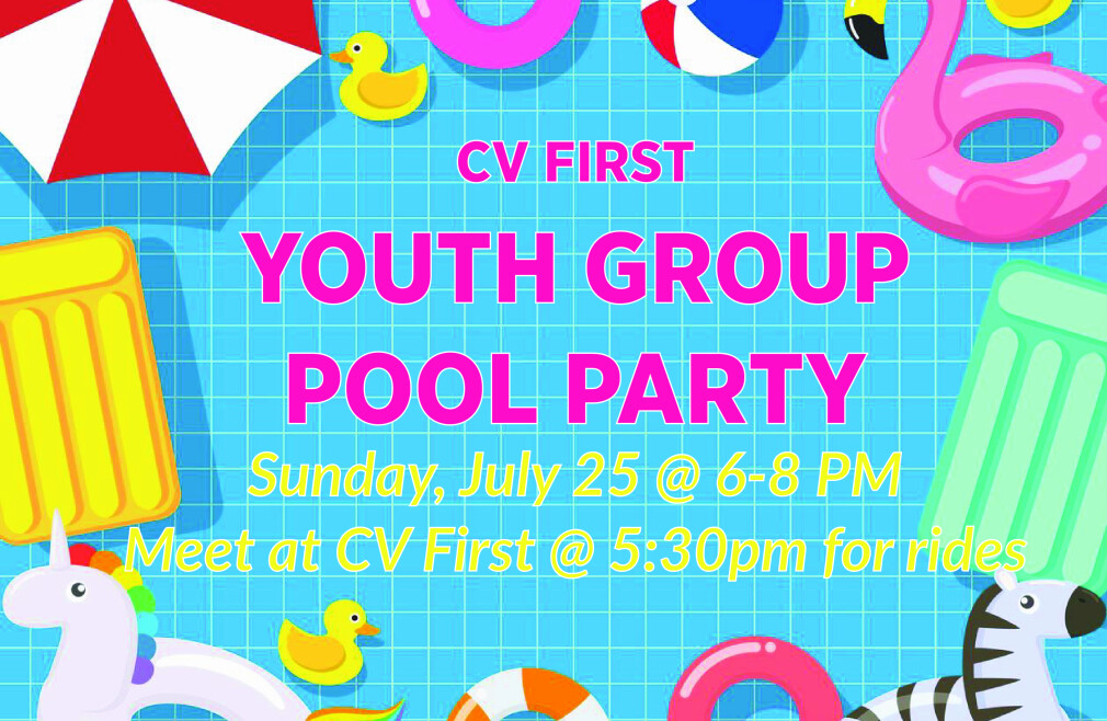 Youth Group - Pool Party at Theresa's House!