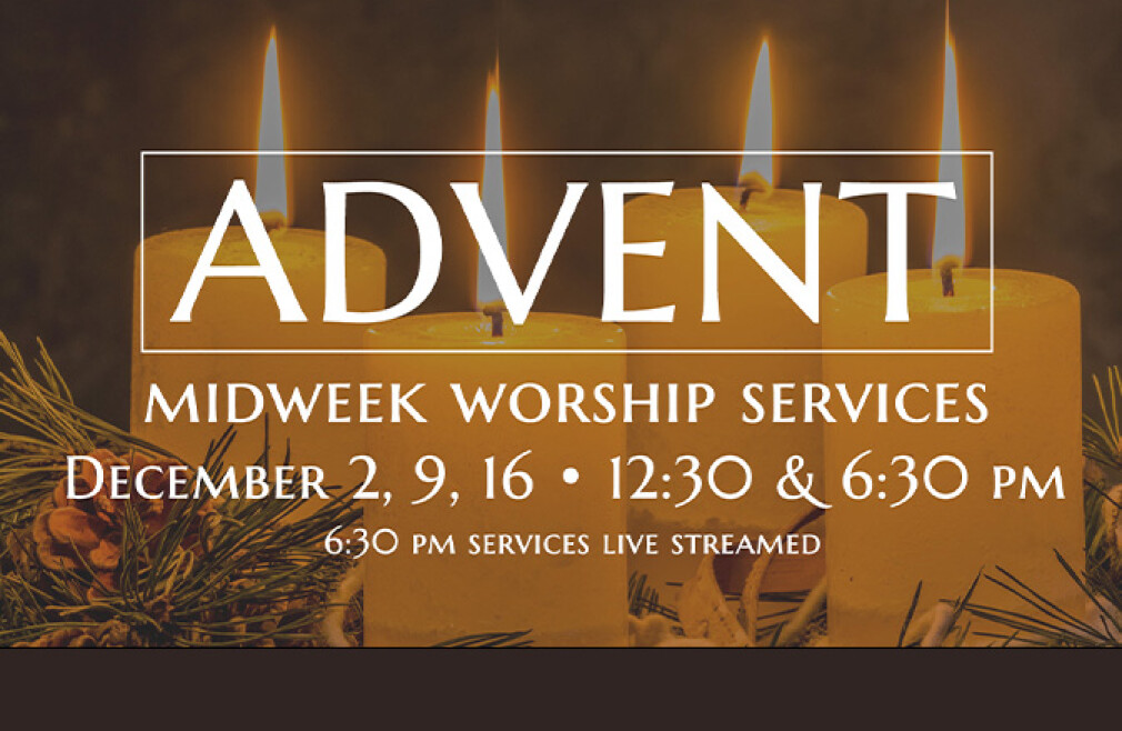 Advent Worship Services (12:30 pm)  