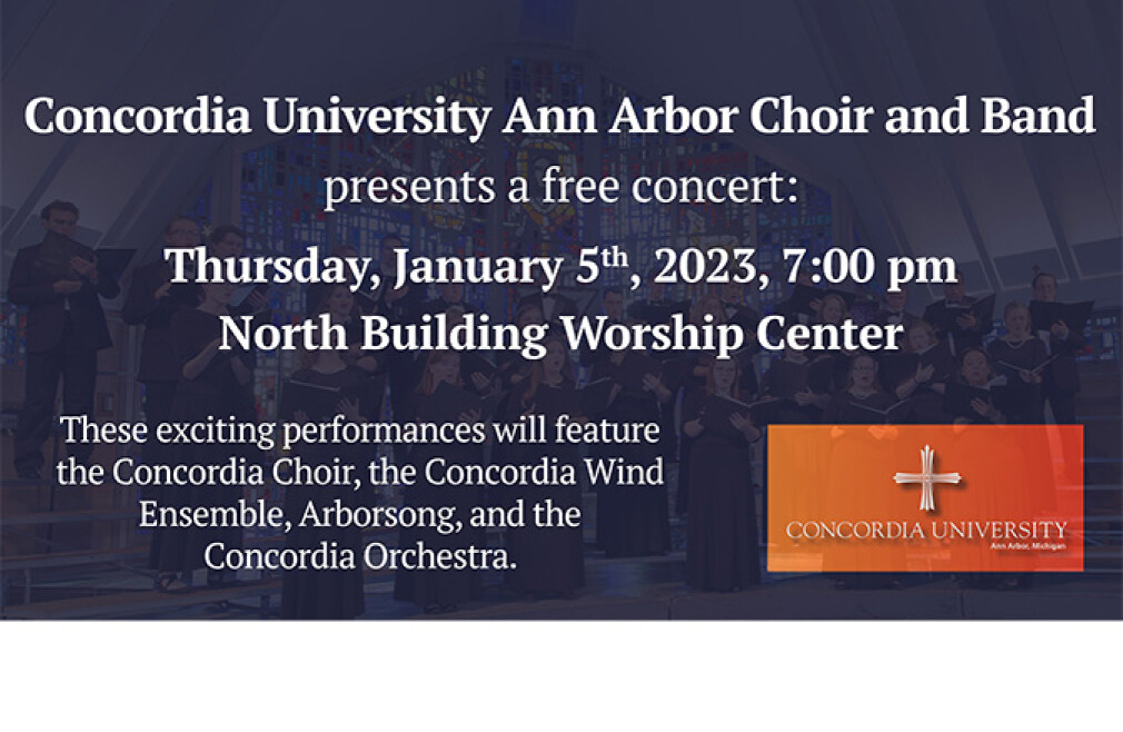 Concordia Ann Arbor Concert