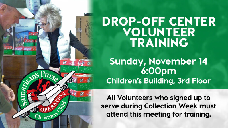 OCC Volunteer Meeting