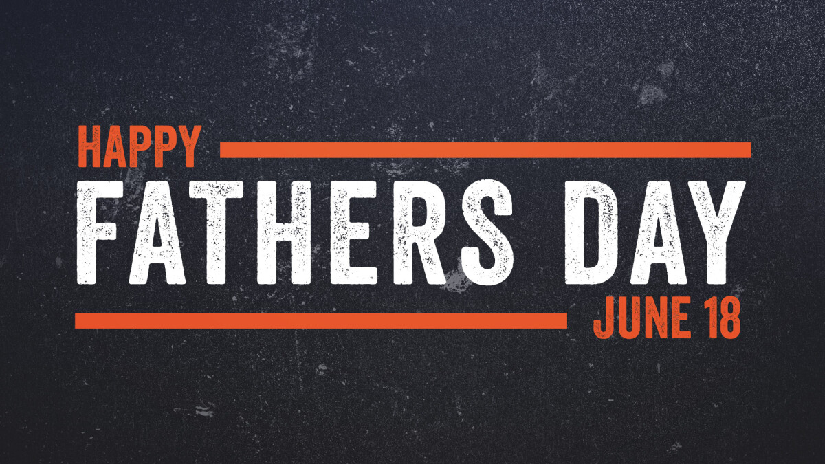 Father's Day services at 9:00 & 10:45am