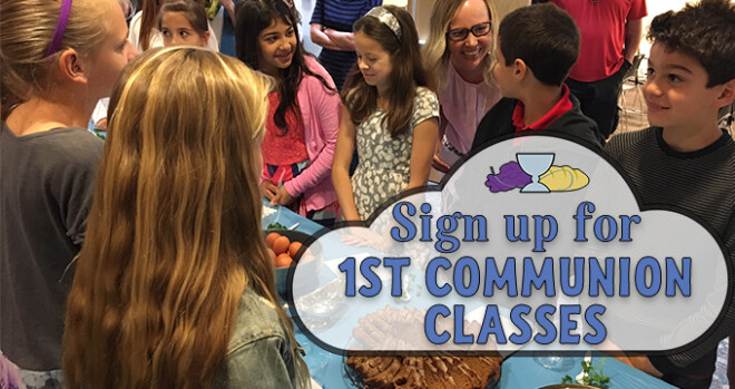 First Communion Classes