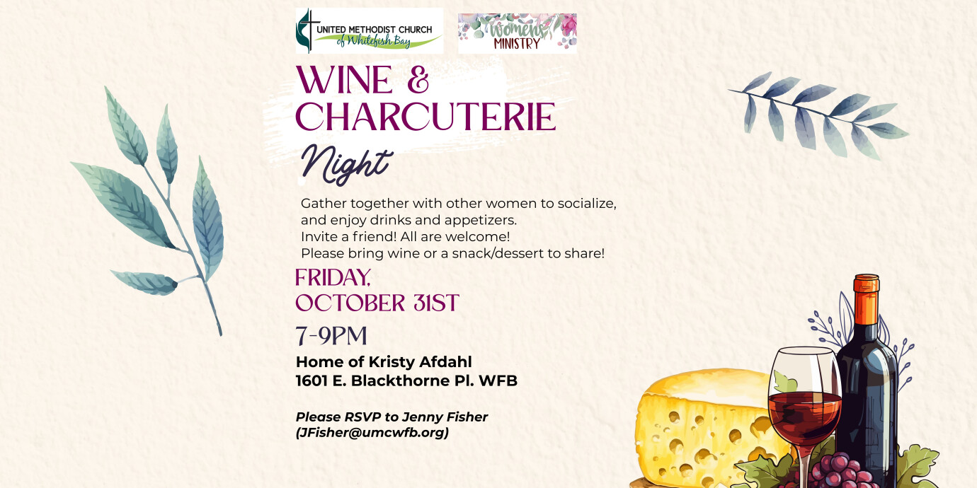 Wine and Charcuterie Night hosted by Women's Ministries 