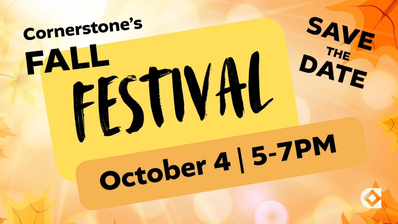 Fall Festival Save the Date