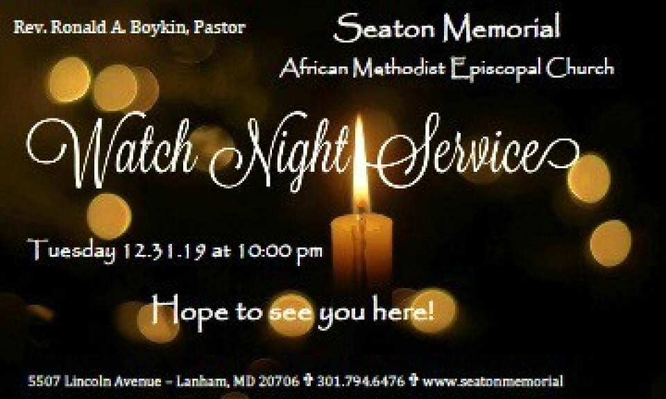 Watch Night Service 2019