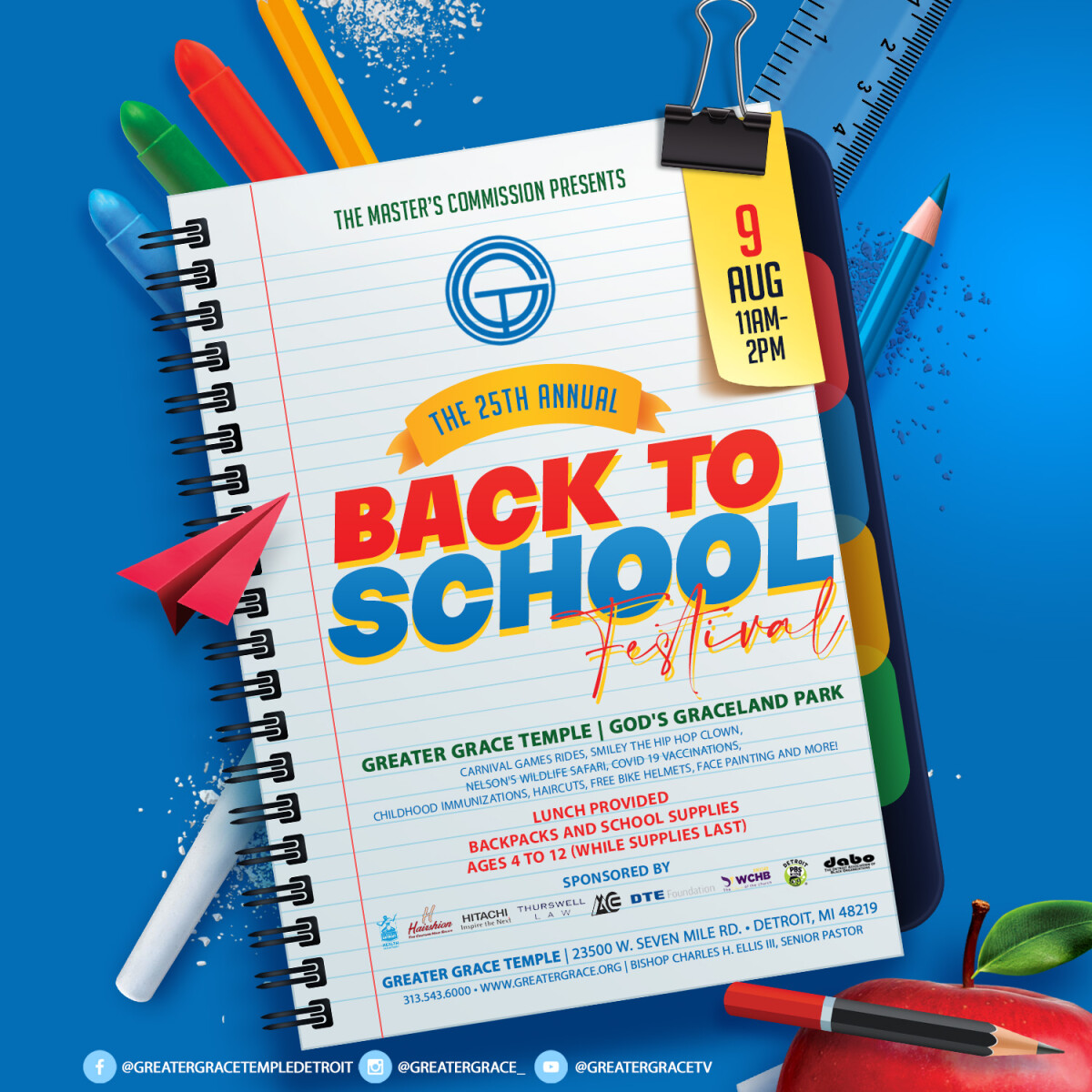 25th Annual Back To School Festival