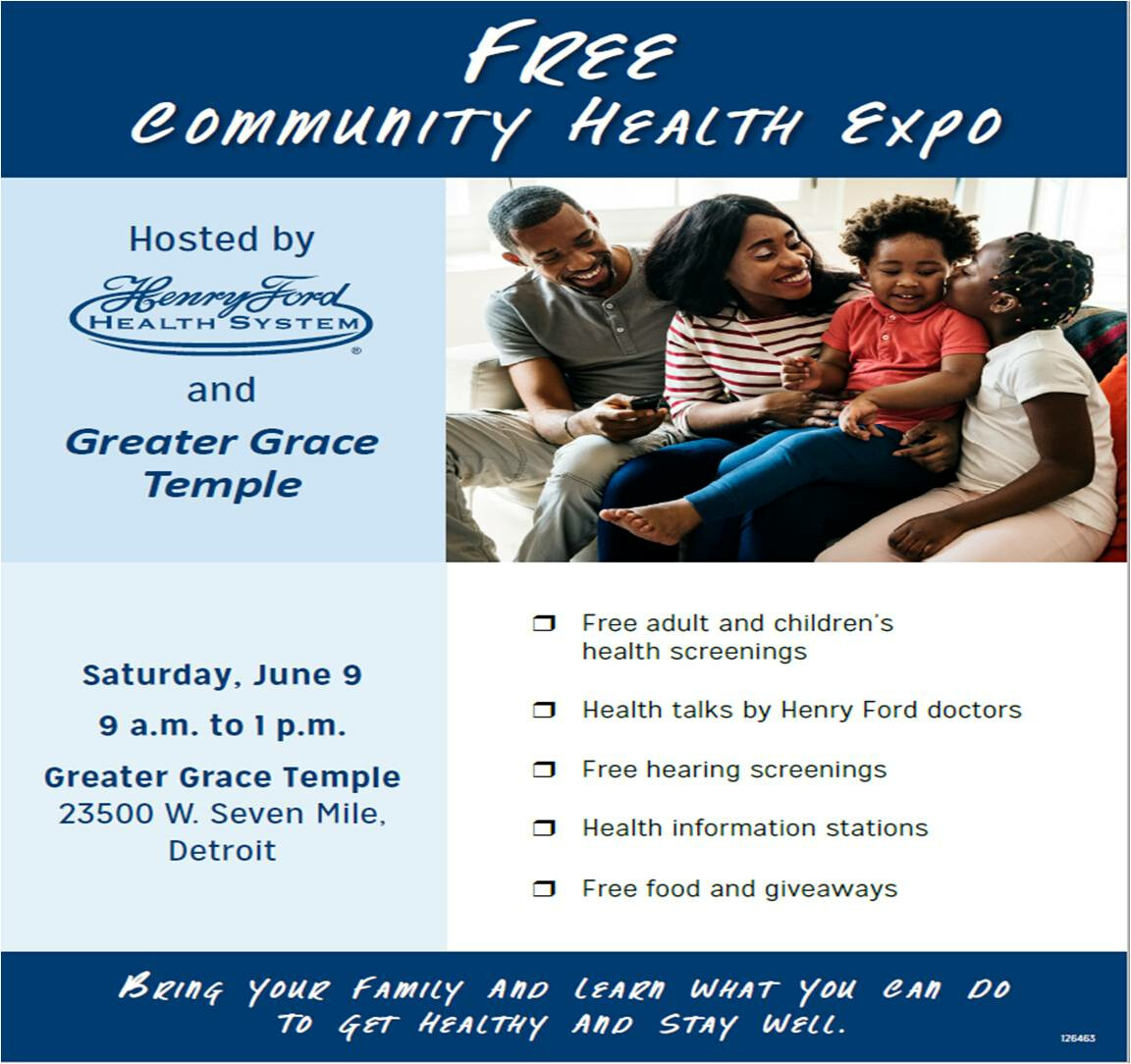 Henry Ford Health System FREE Community Health Expo