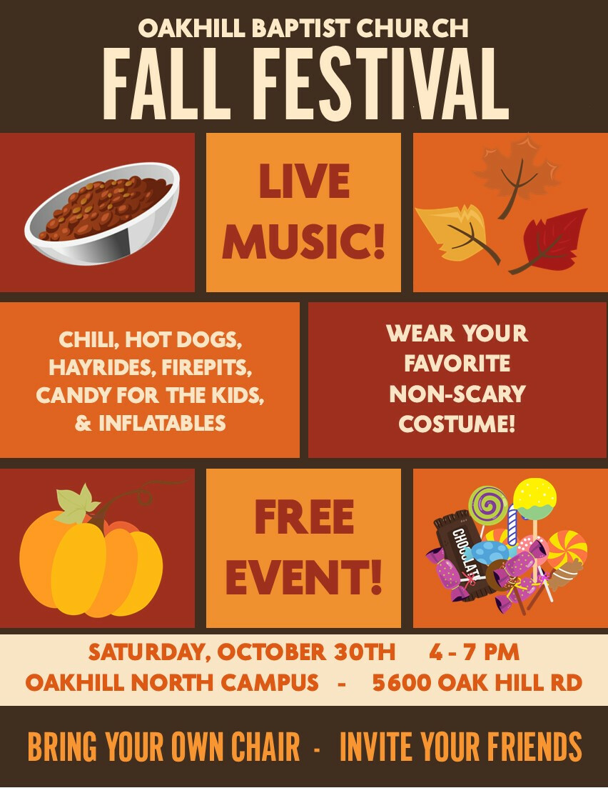 Oakhill Baptist Church Fall Festival
