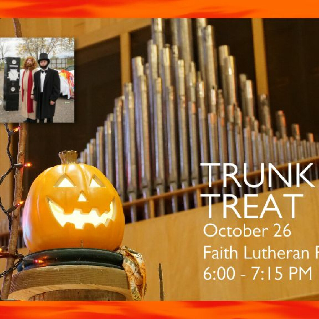 Trunk or Treat Event Faith Lutheran Church