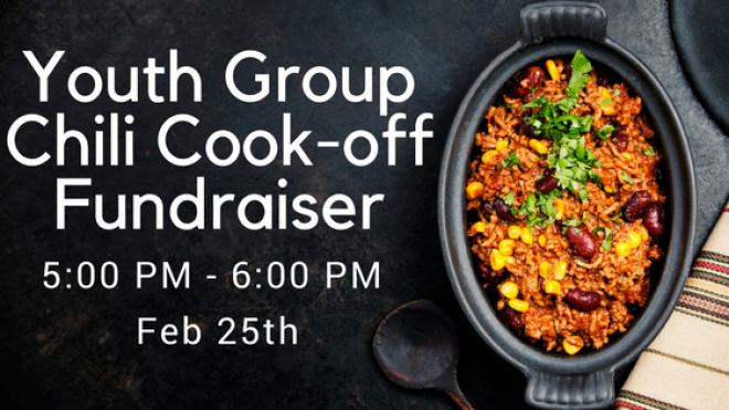 Youth Group Chili Cook Off Fundraiser