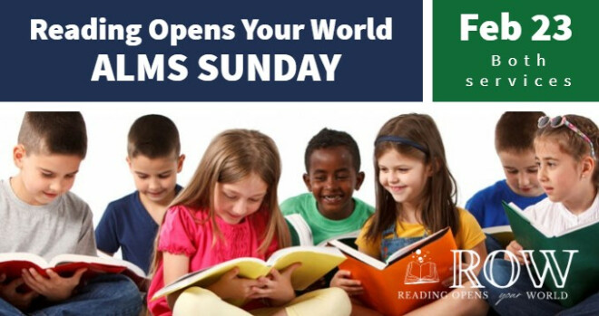 Alms Sunday - Reading Opens Your World