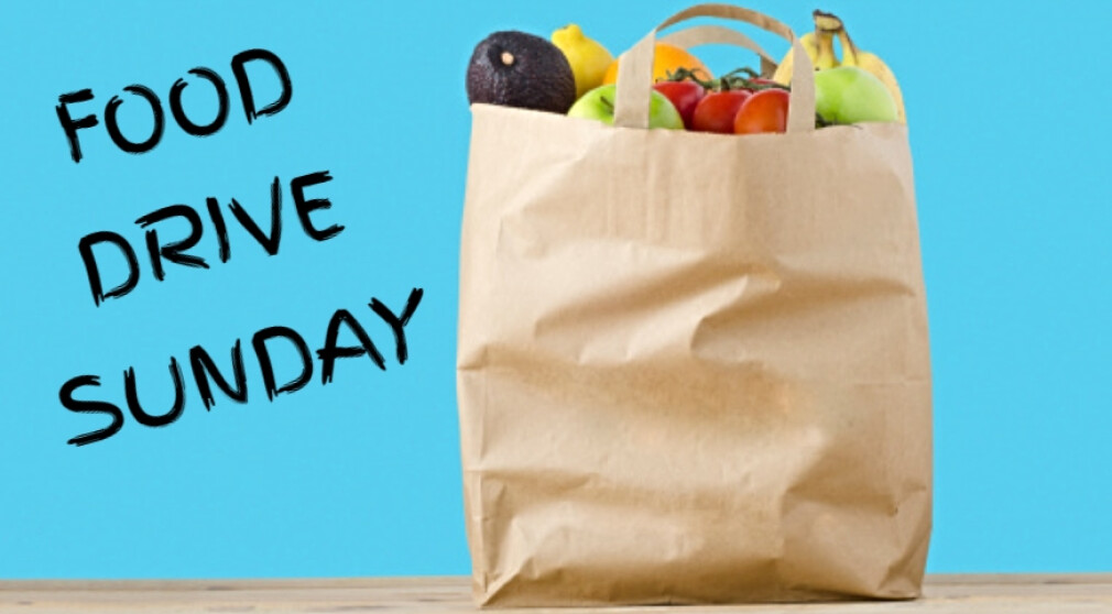 February 5: Food Drive Sunday