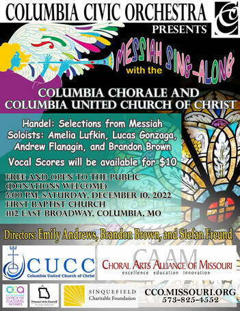 CCO concert flyer