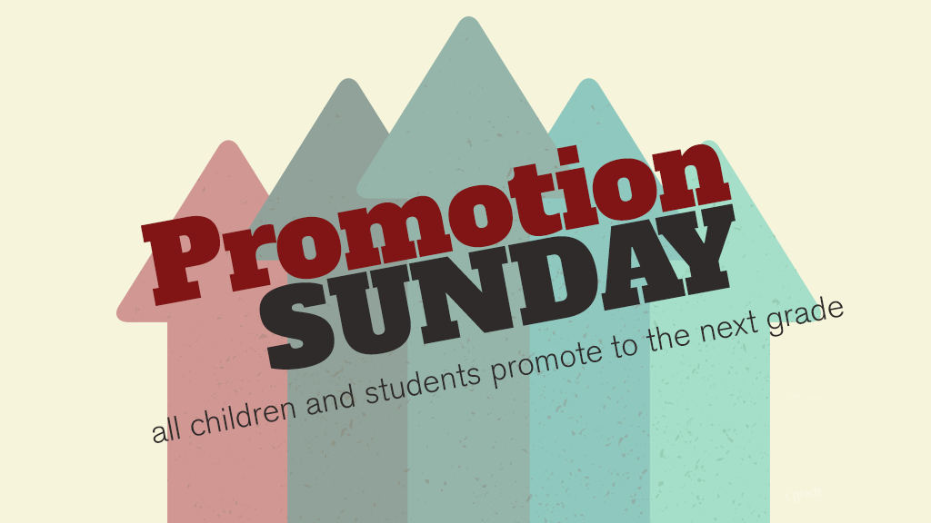 Sunday School Promotion Images