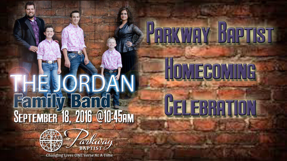 Homecoming Anniversary w/The Jordan Family Band