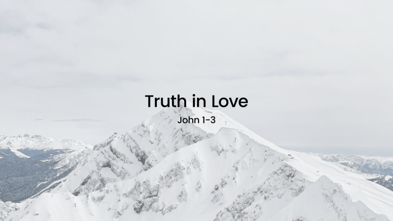 Truth In Love: The Truth About Walking With the Lord