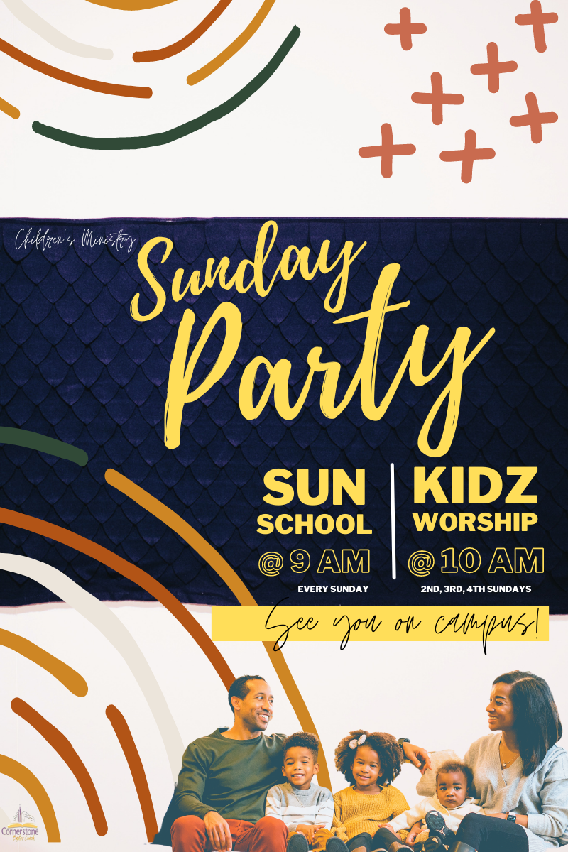 Children's Ministry Sunday Flyer