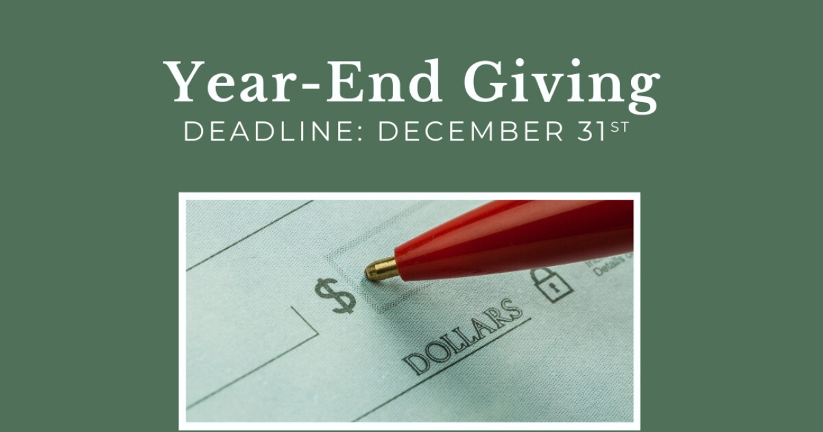 Year-End Giving | Vineyard Church Delaware County