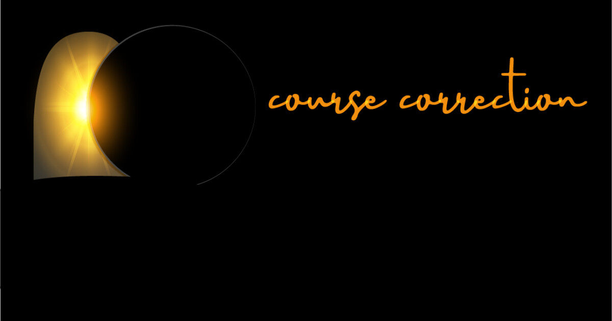 Course Correc Course Correction | Articles | North Main Street Church of God