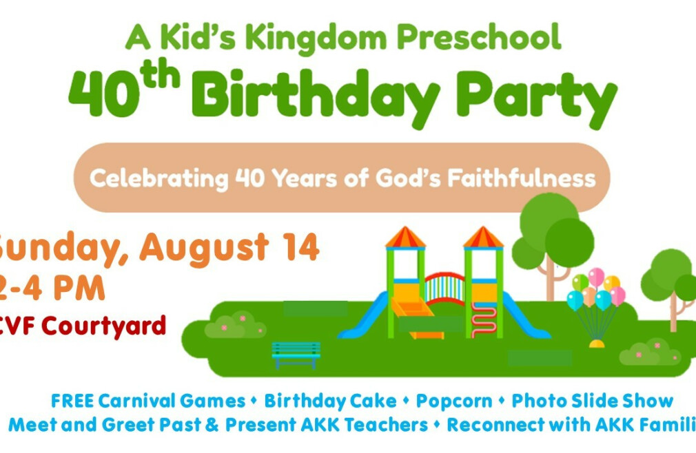 A Kids Kingdom - 40th Anniversary Celebration