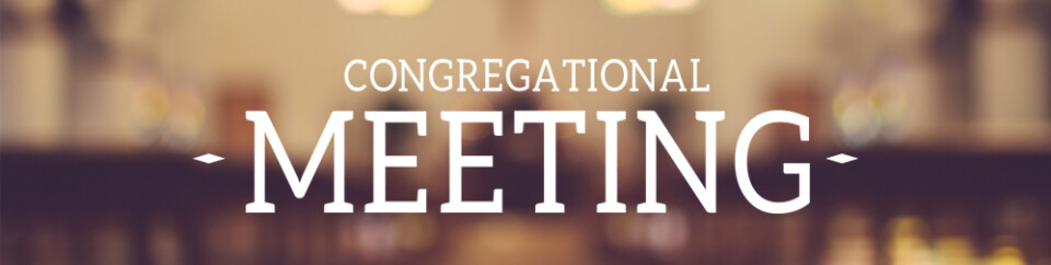 Congregational Meeting