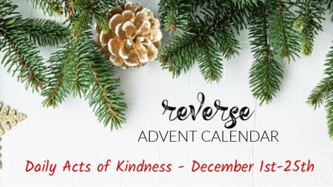 Reverse Advent Calendar