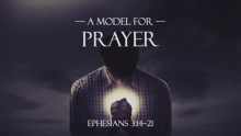 A Model for Prayer