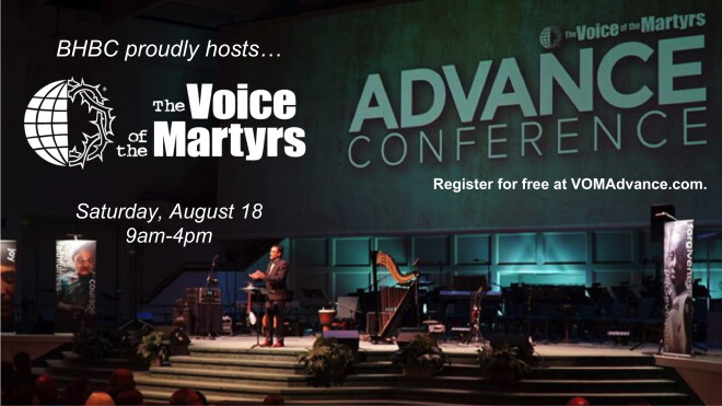 Voice of Martyrs Conference