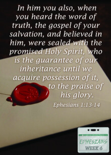 Ephesians Week 06