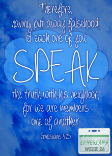 Ephesians Week 26