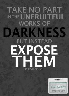 Ephesians Week 40