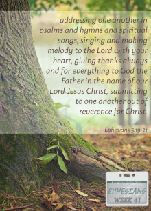 Ephesians Week 41