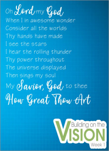 Building on the Vision:  God is the Owner of All