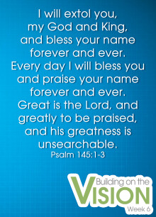 Building on the Vision - Praise and Worship