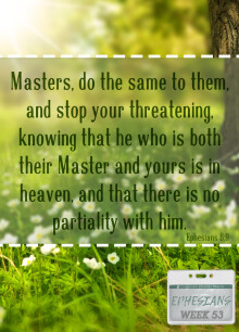 Ephesians Week 53