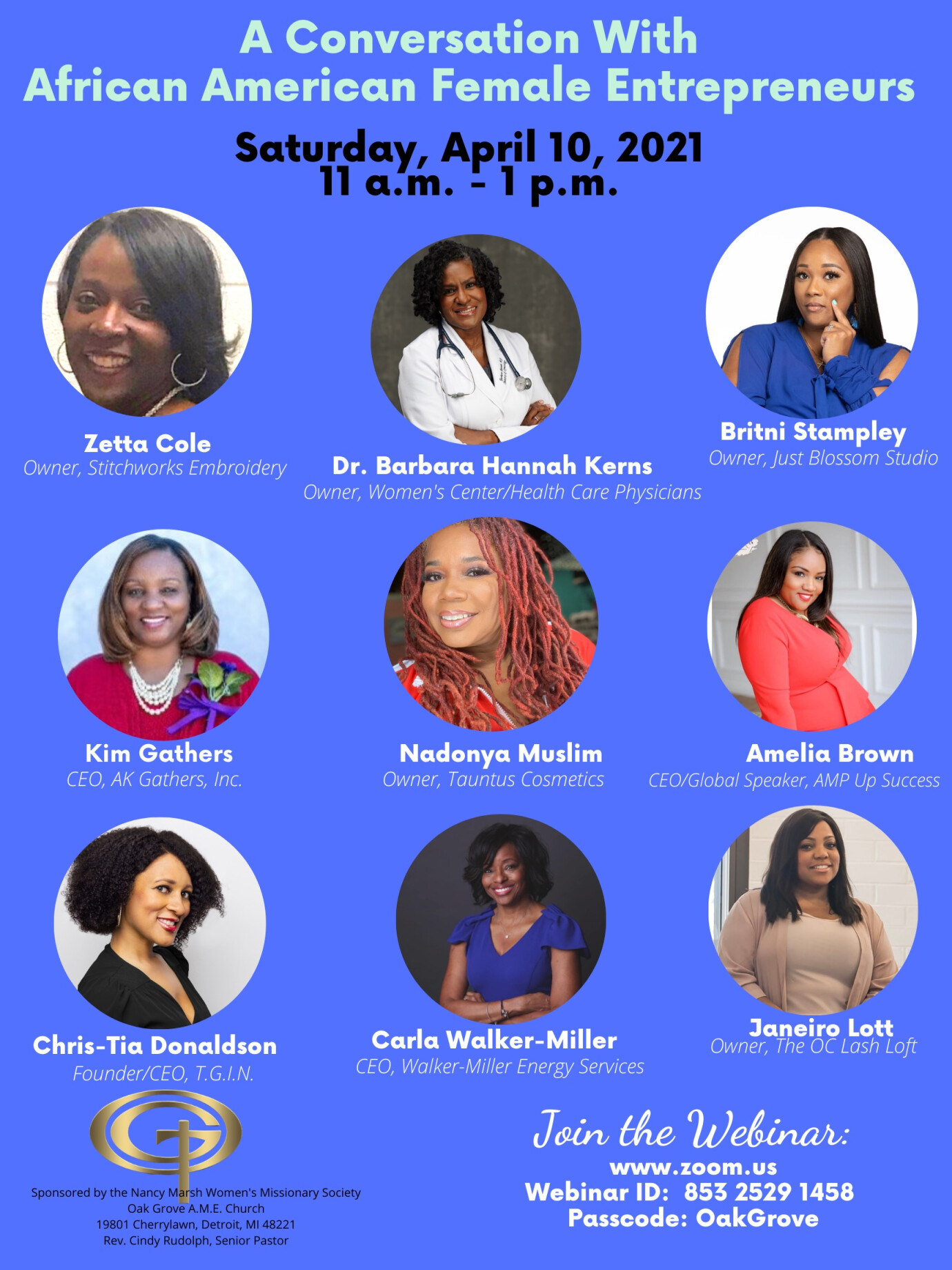 A Virtual Conversation with African American Female Entrepreneurs